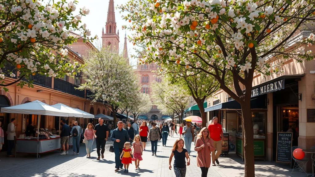 seville spring festival celebrations