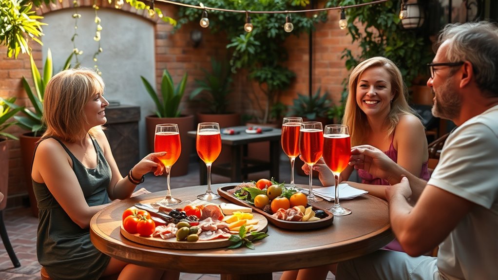 sharing joyful italian moments