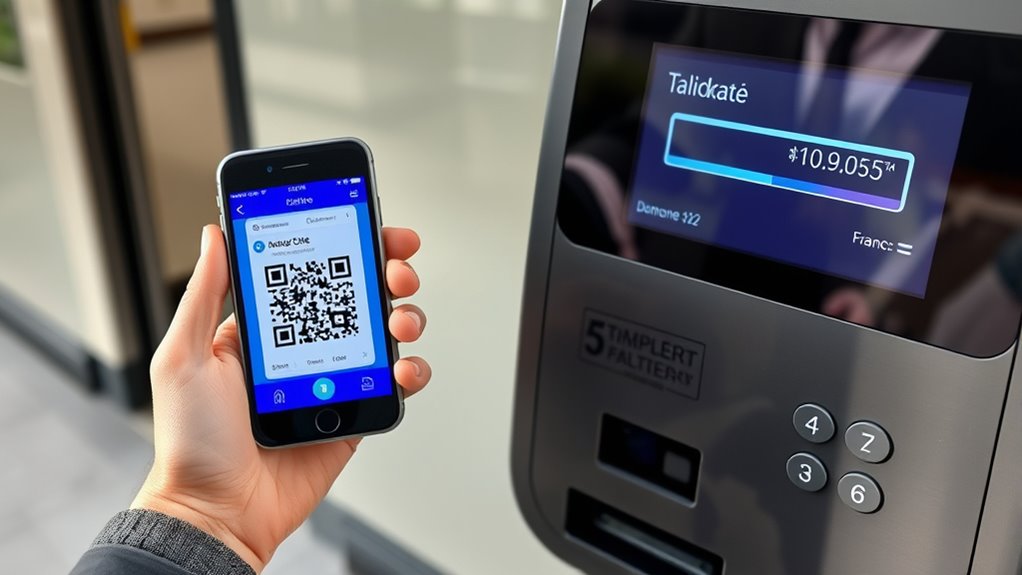 show qr code when boarding