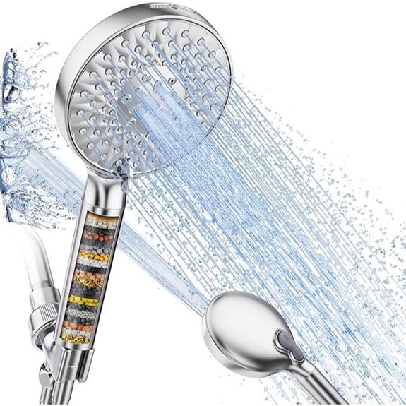 SR SUN RISE Shower Head with Water Softener Filter