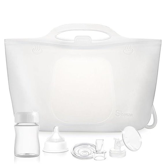 Silicone Travel Sterilizer Bags for Baby Bottles