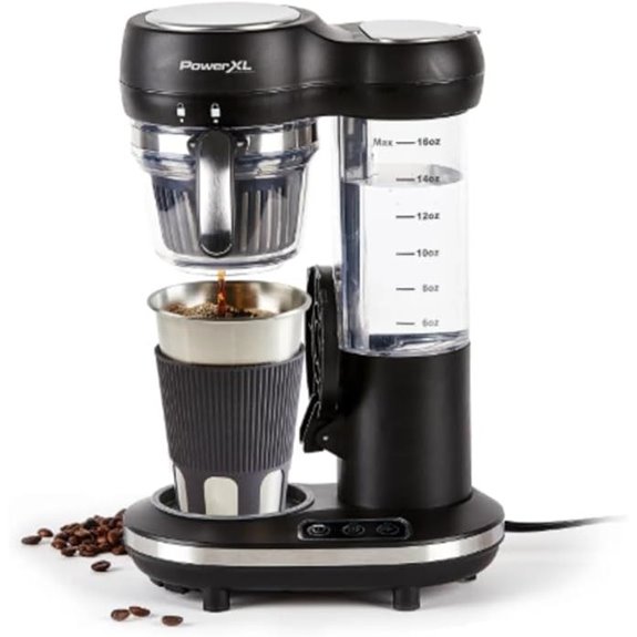 Grind and Brew Single-Serve Coffee Maker
