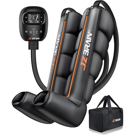 Air Compression Leg Recovery Boots with 6 Modes