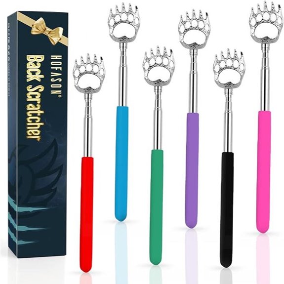HOFASON 6-Pack Back Scratcher Gift Set