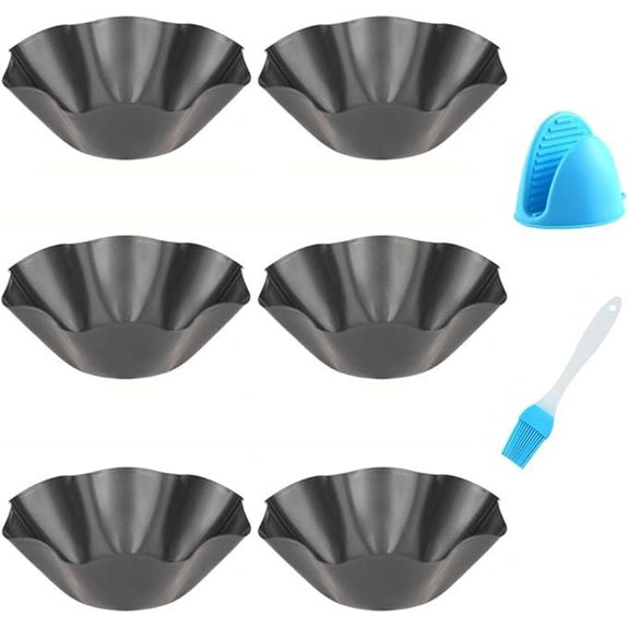 Tortilla Pan Set with Accessories (6 Pack)