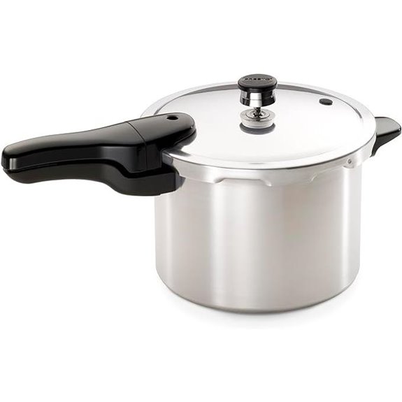 Presto 01264 6-Quart Aluminum Pressure Cooker Silver