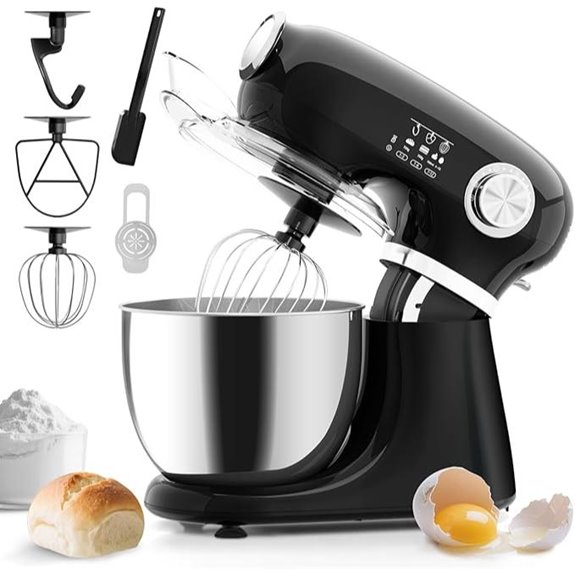 12-Speed 5.3 Quart Stand Mixer with Attachments