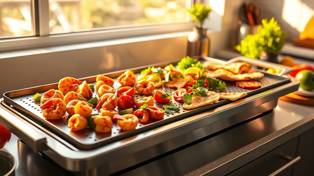 size heat control nonstick portability