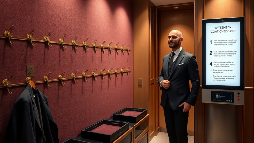 skip coat check options