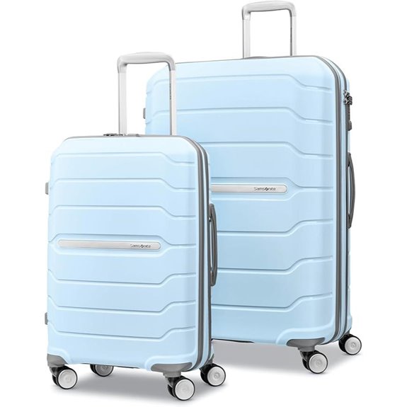 Samsonite Freeform 2-Piece Luggage Set (Sky Blue)