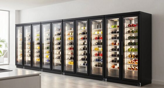 slim compact wine coolers