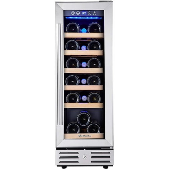 Kalamera 18-Bottle Wine Cooler Refrigerator