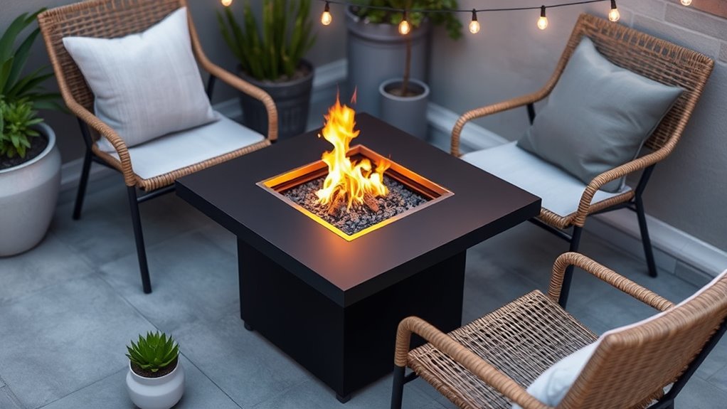 small space fire pit considerations