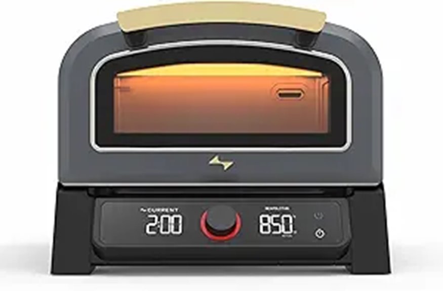 P Smart Electric Pizza Oven 12-inch App-Controlled