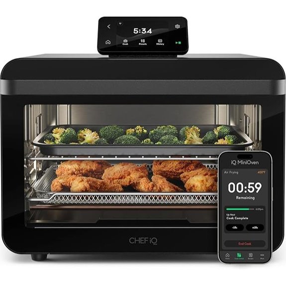 Chef iQ MiniOven Smart Air Fryer & Convection Oven