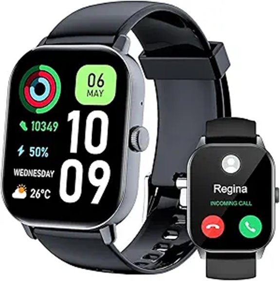 1.91 Smart Watch with Fitness & Call Features