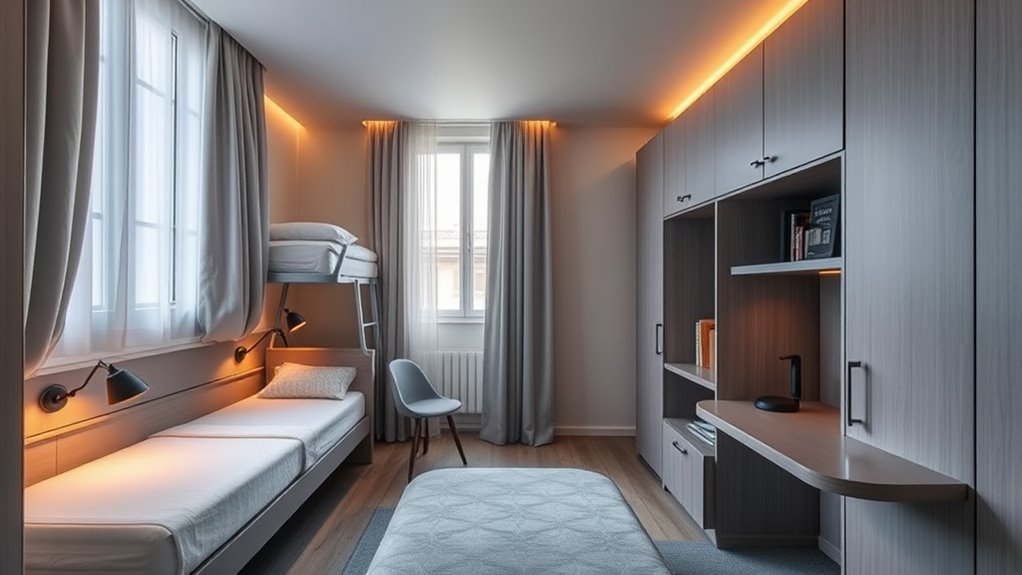 space efficient hotel design