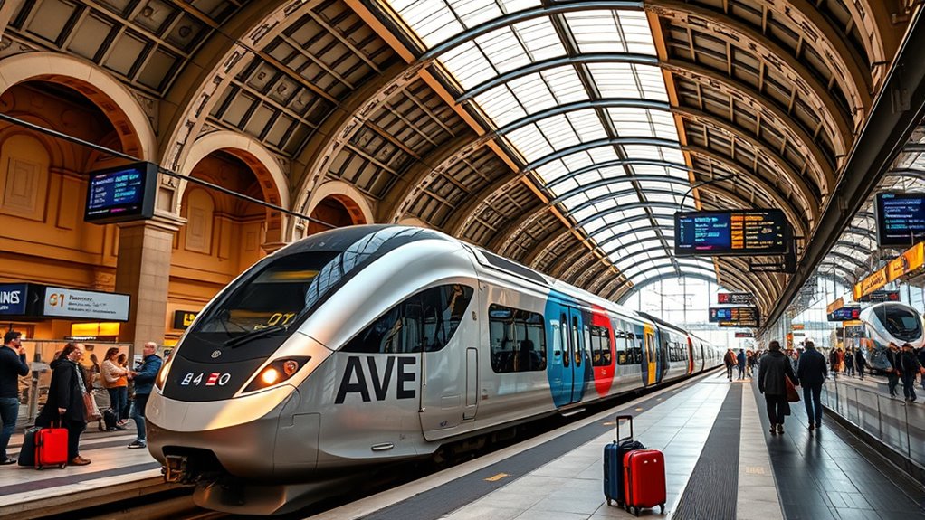 spain s high speed rail connections