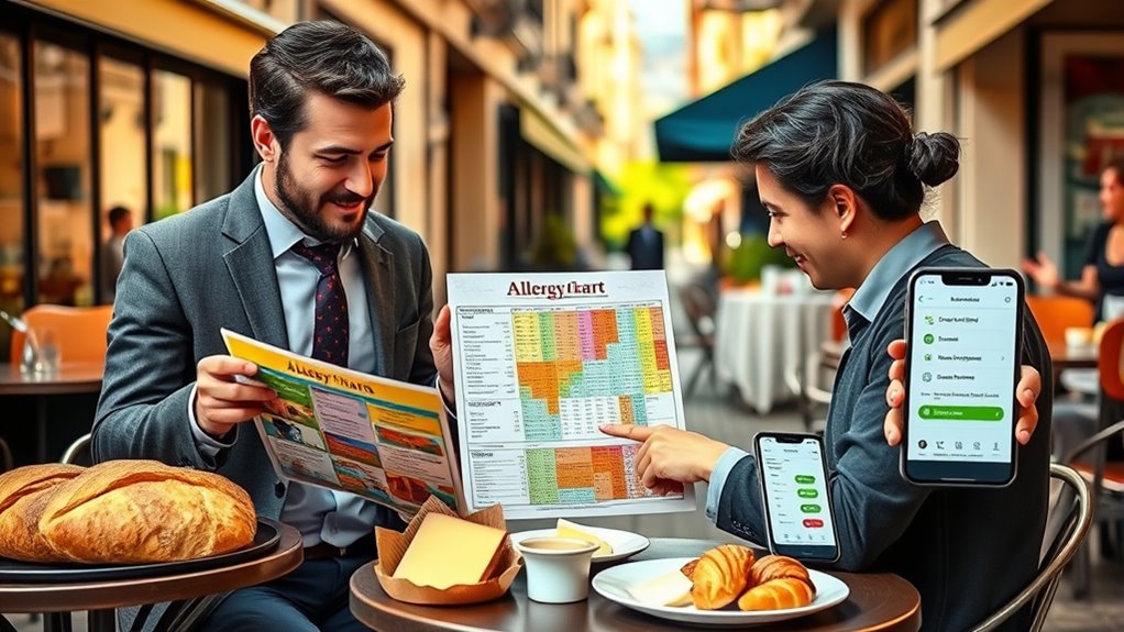 speak clearly about allergens