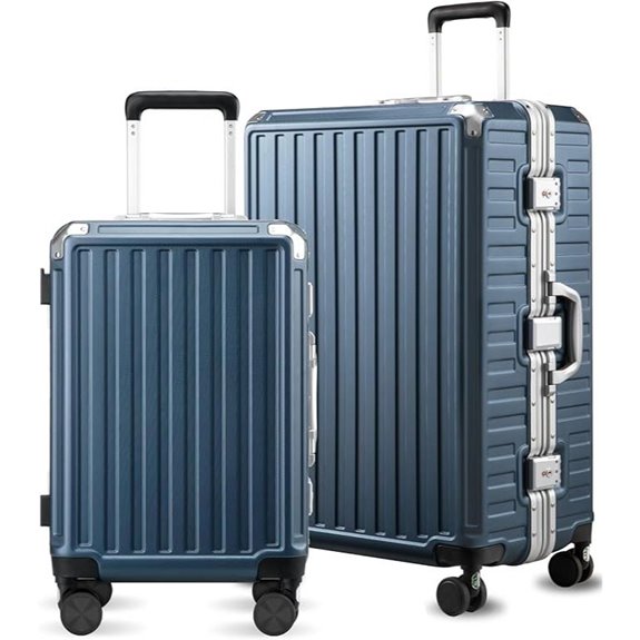 Luggage Sets with Spinner Wheels (ZX-Core 2-Piece)