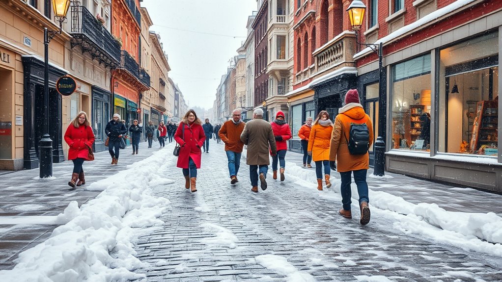 spot icy unsafe sidewalks