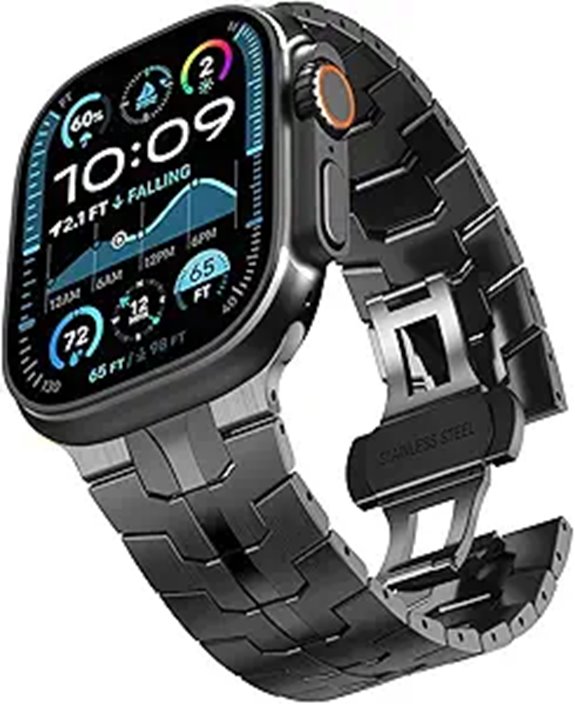 CHANCHY Stainless Steel Apple Watch Band (All Series)