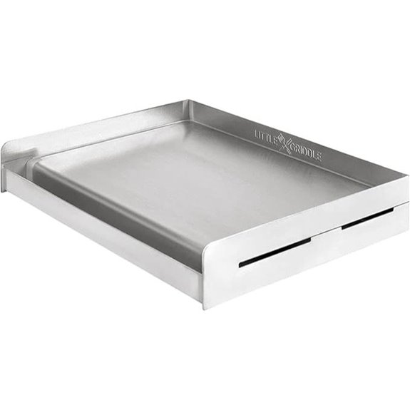 Little Griddle Sizzle-Q Stainless Steel Grill Plate