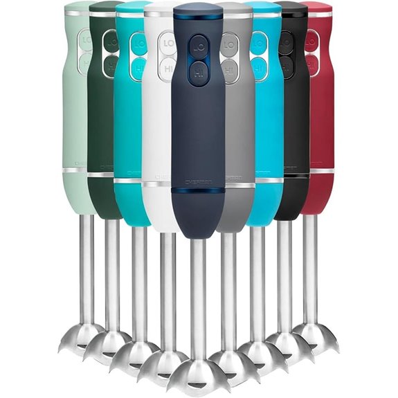 Chefman Hand Blender with Stainless Steel Blades