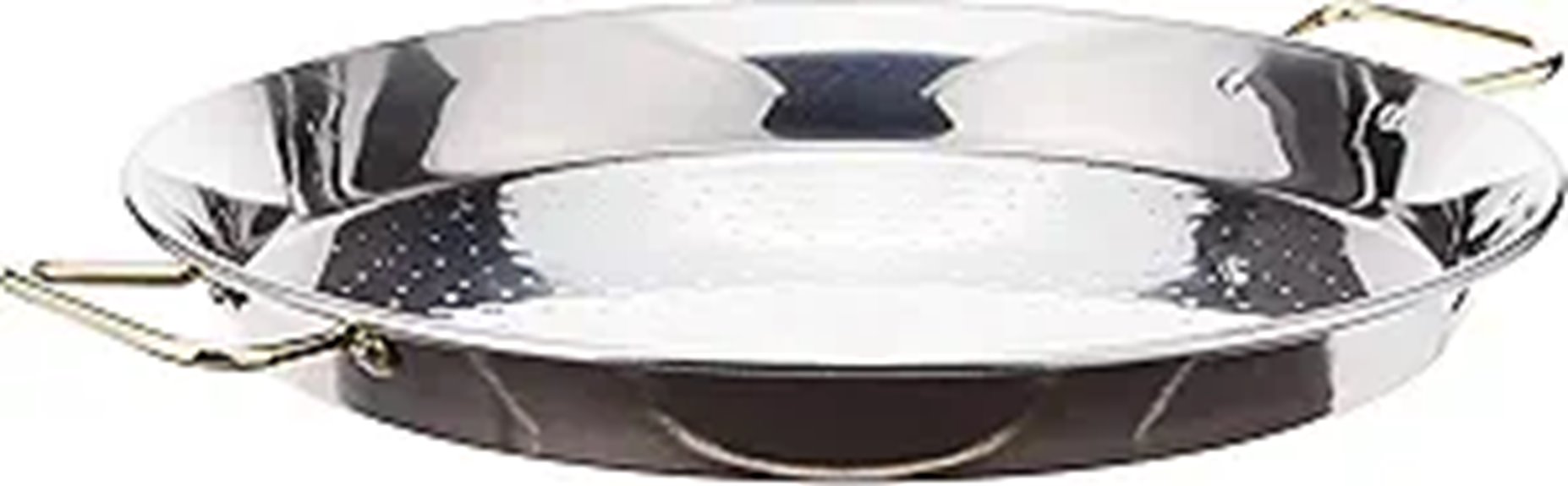 Garcima 16-Inch Stainless Steel Paella Pan 40 cm