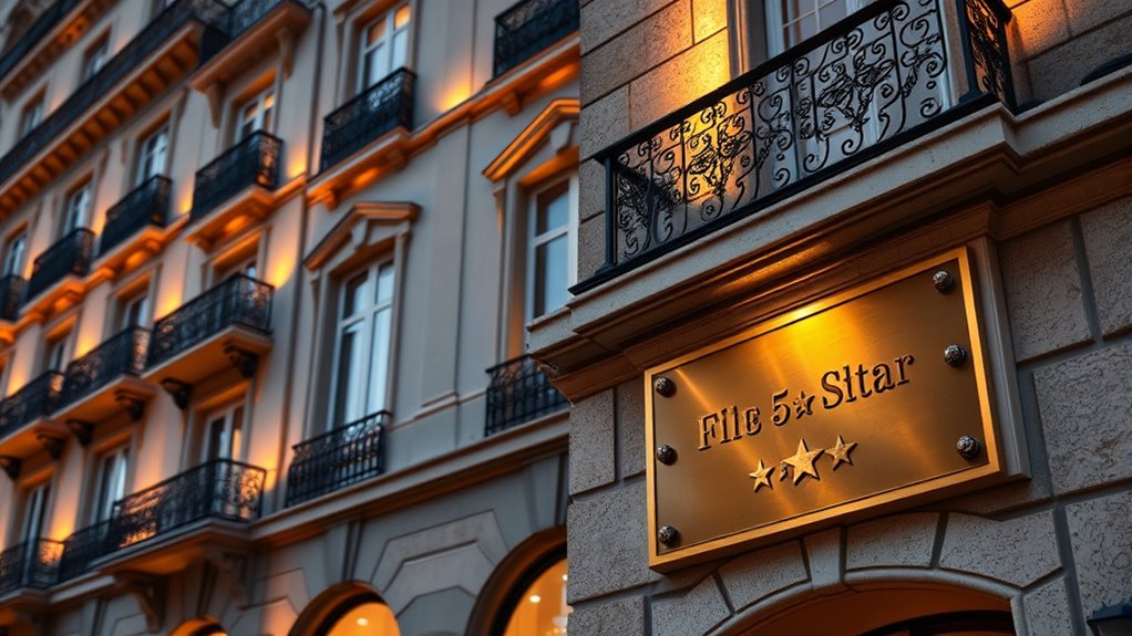 standardized european hotel ratings