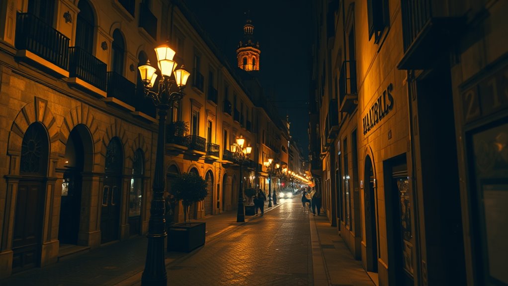 stay alert in nighttime areas