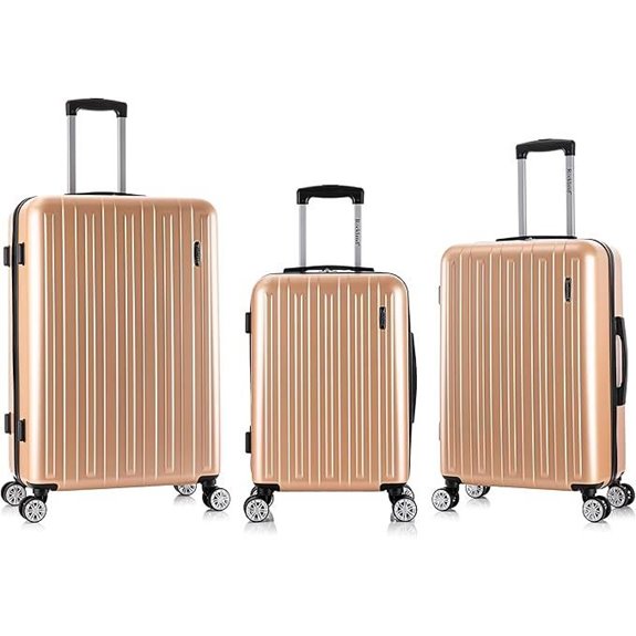 Rockland Paris Hardside Spinner Luggage Set