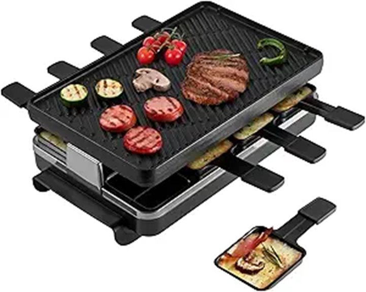 Swissmar 8-Person Raclette Electric Grill