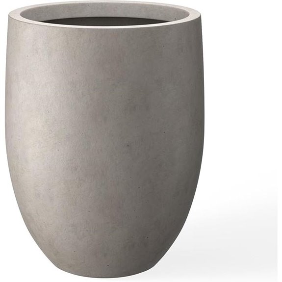 Kante 21.7 Buff Concrete Tall Planter