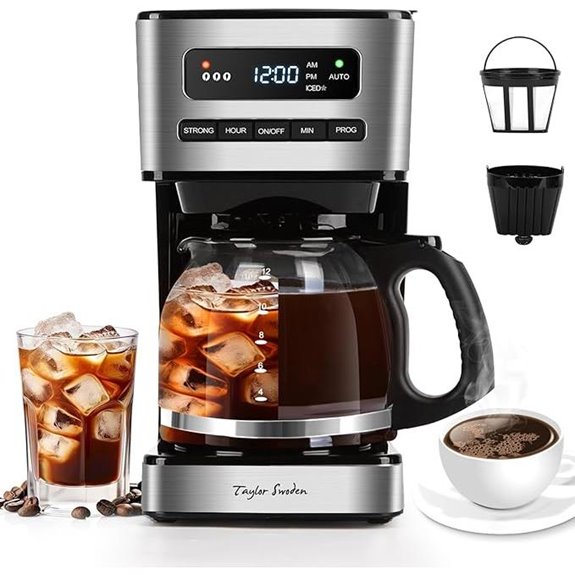 Taylor Swoden 12-Cup Programmable Coffee Maker