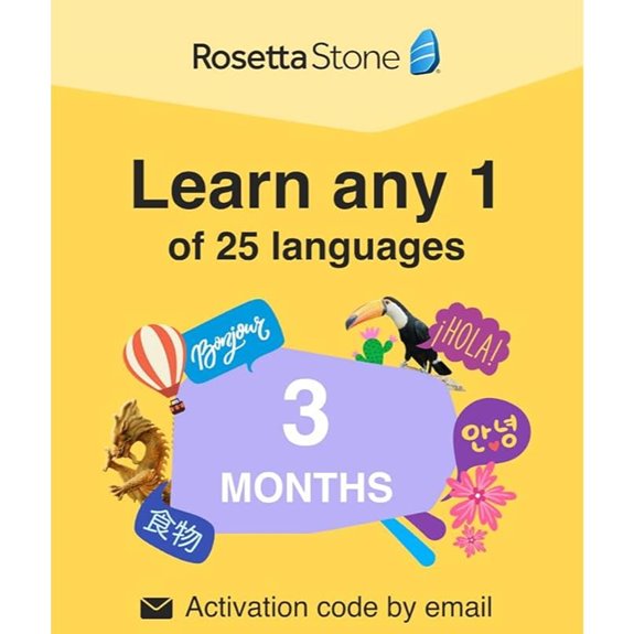 Rosetta Stone Language Learning Software (3-Month Access)