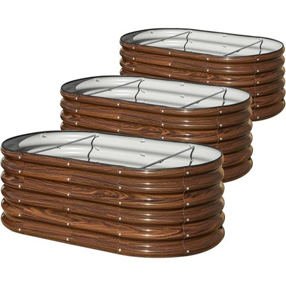 SnugNiture 3-Piece Raised Garden Bed Kit
