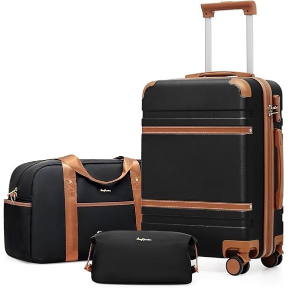 LONG VACATION 3-Piece Carry-On Luggage Set