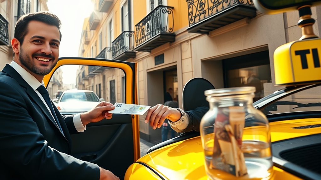tipping etiquette for transportation