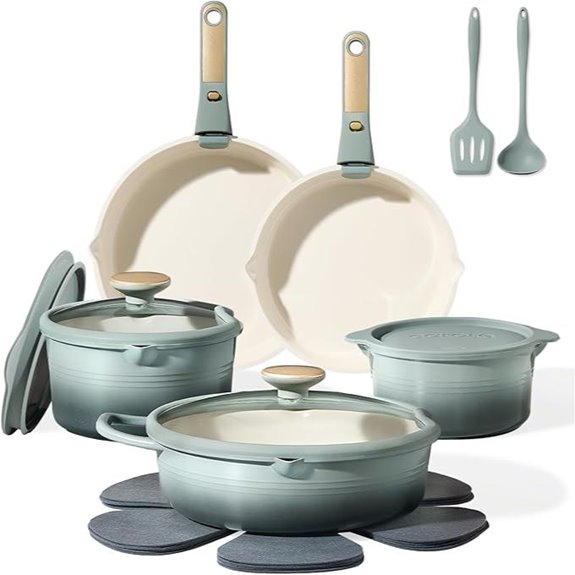 titanium non stick cookware