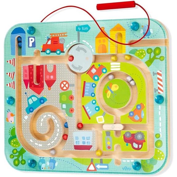 HABA Toddler Magnetic Town Puzzle Board
