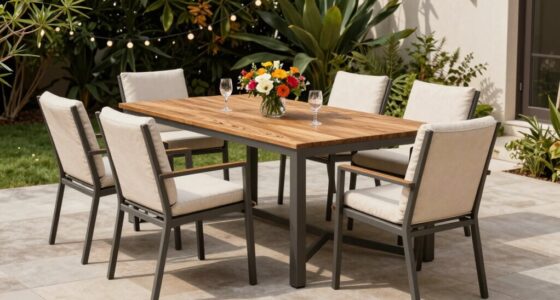 top 7 piece patio dining sets