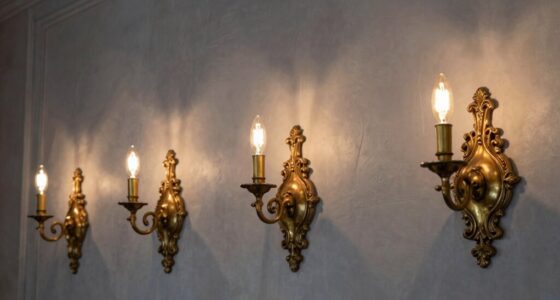 top brass sconces for paris