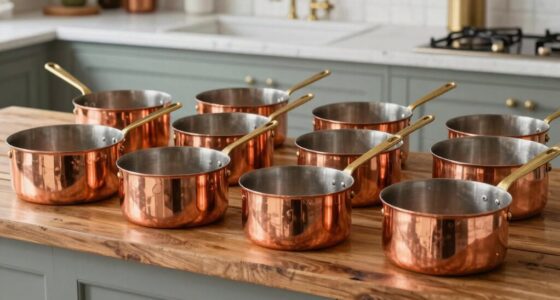 top copper saucepan sets