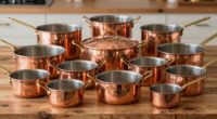 top copper sauces sets