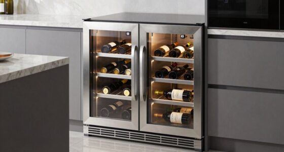 top dual zone wine fridges