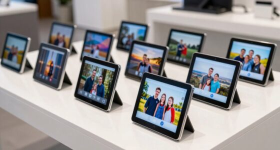 top email enabled digital frames