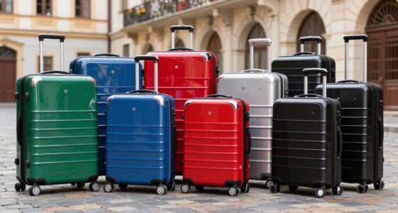 top european hard shell luggage