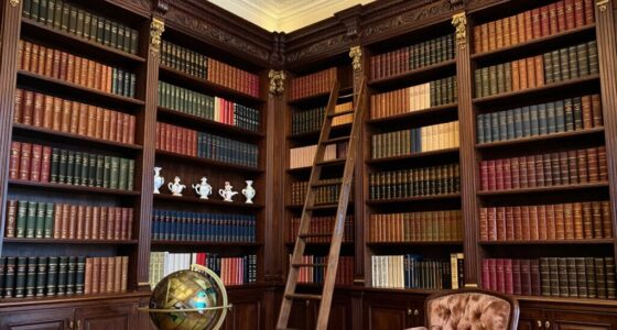 top european library style bookshelves