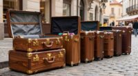 top european travel trunks